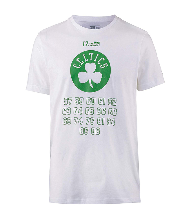 T-shirts New Era NBA Arch Wordmark OS Tee Boston Celtics Unisex