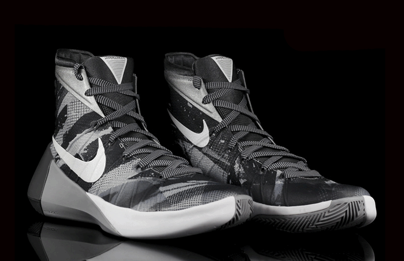 Nike Hyperdunk 2015 PRM Urban Camouflage 010 blanco negro gri