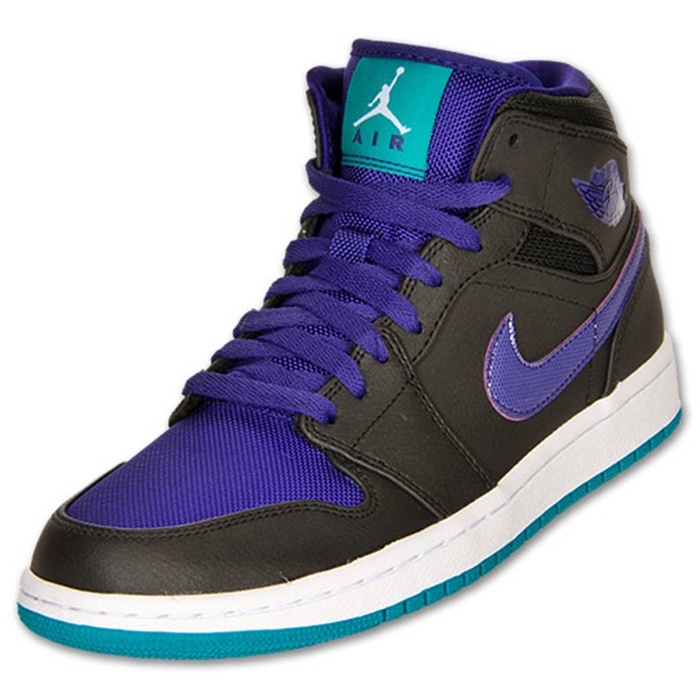 jordan 1 mid hornets
