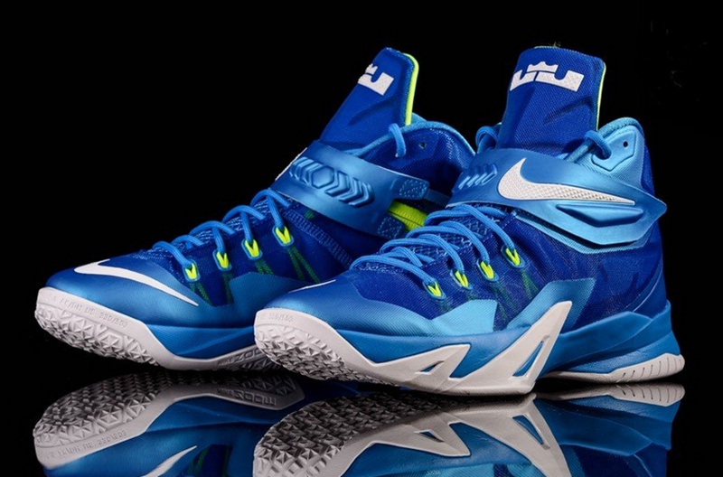 tenis lebron azul