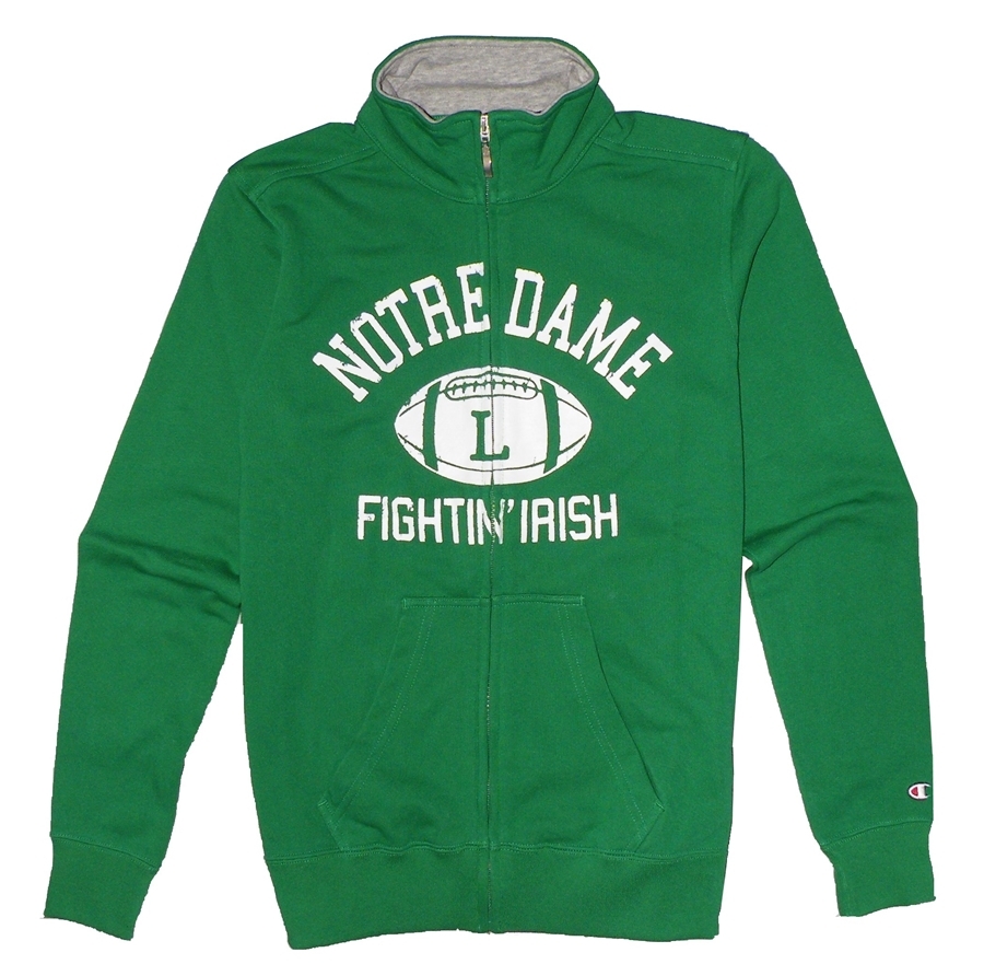 notre dame track suit