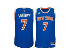 Camiseta Swingman Adidas NBA Carmelo Anthony #7# Knicks (azul)