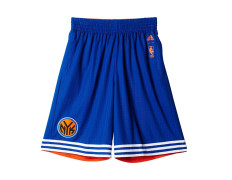 Adidas NBA Short New York Kniks Winter Hoops (azulroyal/naranja)