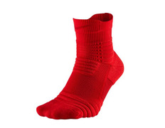 Nike Calcetines Elite Versatility Mid (657/rojo/rojo)
