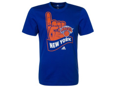 Adidas NBA Knicks New York Full Tee Men´s (blue/orange)