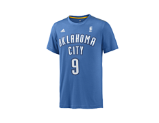 Adidas Serge Ibaka Nº 9 GFX Twitter Tee (azul/branco)