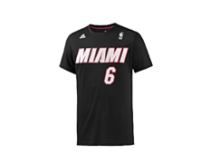 Adidas Lebron James Nº 6 GFX Twitter Tee (preto/branco)