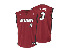 Adidas Camiseta Réplica Wade Miami (rojo)