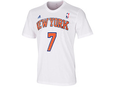 Adidas Camiseta NBA Game Time Anthony Nº 7 (blanco/naranja/azul)
