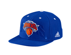 Adidas NBA Gorra New York Knicks Anthem Hat (azul/naranja)