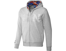 Adidas Chaqueta Capucha New York Knicks (gris)
