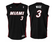 Adidas Camiseta Réplica Wade Miami (preto)