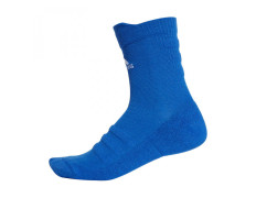 Adidas Alphaskin Lightweight Cushioning Crew (blue/white)