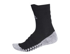 Adidas Alphaskin Traxion Lightweight Cushioning Crew (Black)