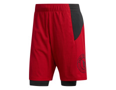 Adidas Dame Dolla 2 in 1 Short (Scarlet)