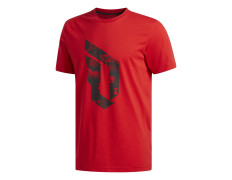 Adidas Dame Logo Tee "Scarlet"