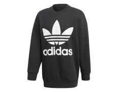 Adidas Originals Trefoil Oversized Crew Black