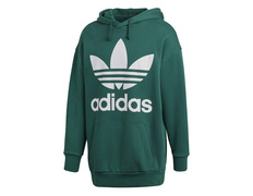 Adidas Originals Trefoil Oversized Hoodie Green