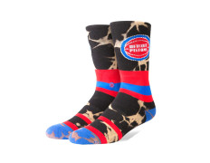Detroit Pistons Acid Wash Socks