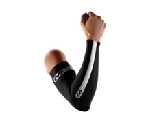 McDavid Manga Compresión Reflective Par (ultra black)