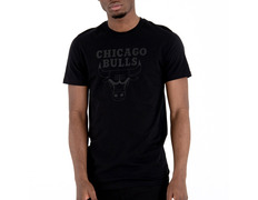 New Era Chicago Bulls Logo Tee (Black)