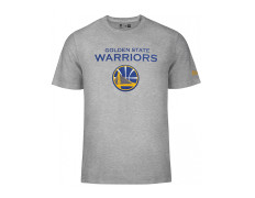 New Era Golden State Warriors Logo Tee (Gray)