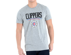 New Era Los Angeles Clippers Logo Tee (Gray)