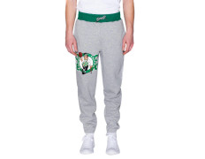 New Era NBA Boston Celtics Overlap Jogger Pants (Grey)