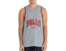 New Era NBA Chicago Bulls Double Logo Tank Top