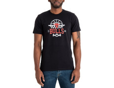 New Era NBA League Net Chicago Bulls Logo Tee