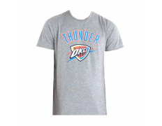 New Era Oklahoma City Thunder Logo Tee (Gray)