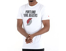 New Era Portland Trail Blazers Logo Tee "Lillard # 0"