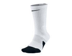 Nike Dry Elite 1.5 Crew Basketball Sock (100/white/black)
