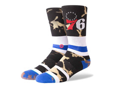 Philadelphia 76ers Acid Wash Socks