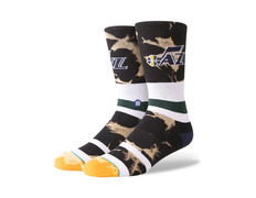 Utah Jazz Acid Wash Socks