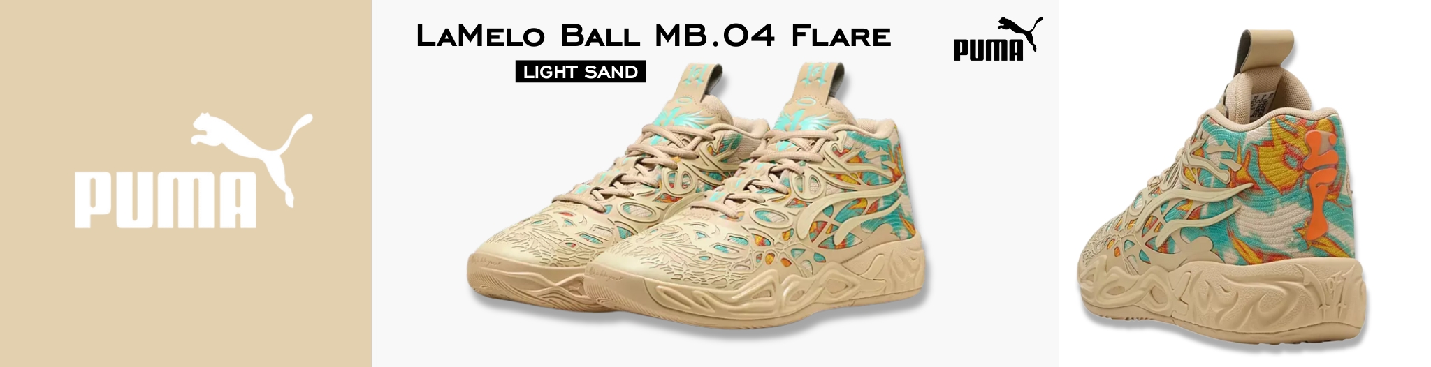 LaMelo Ball MB.04 Flare - Light Sand