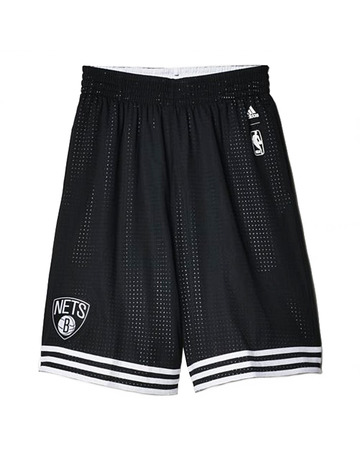 Adidas NBA Short Brooklyn Nets Winter Hoops (negro/blanco)
