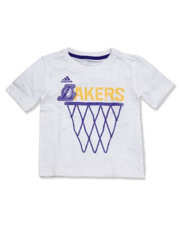 Adidas NBA Lakers Washed 2 Tee Kids (white)