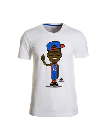 Adidas NBA GFX Caricature Durant (branco)