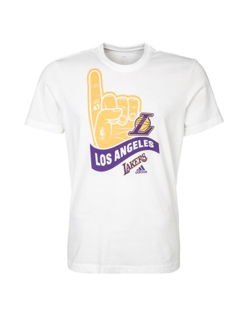 Adidas NBA Los Angeles Lakers Full Tee Men´s (branco)