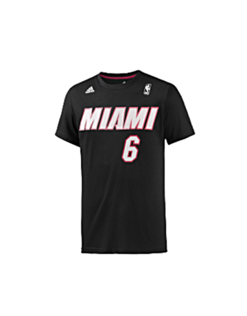 Adidas Lebron James Nº 6 GFX Twitter Tee (preto/branco)