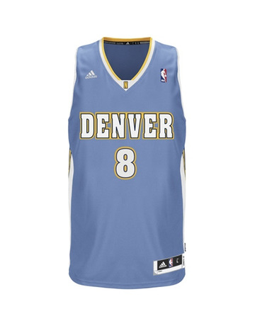 Adidas Camiseta Swingman Gallinari Nuggets (celeste/blanco)