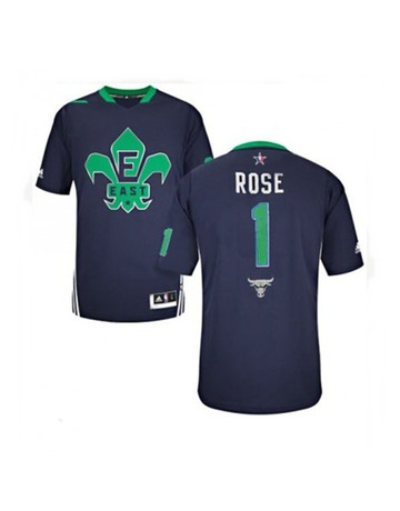 Adidas Camiseta Rose NBA All-Star 2014 Este (marino/verde)