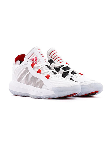 Adidas Dame 6 "White and Red"