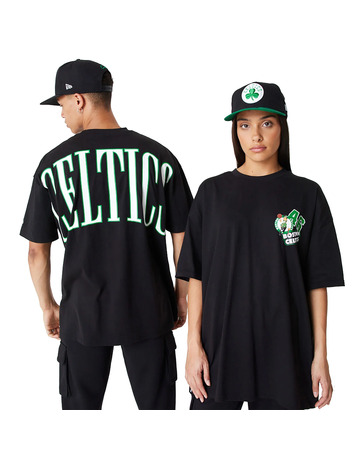 New era NBA Oversized Applique Boston Celtics Short Sleeve T-Shirt