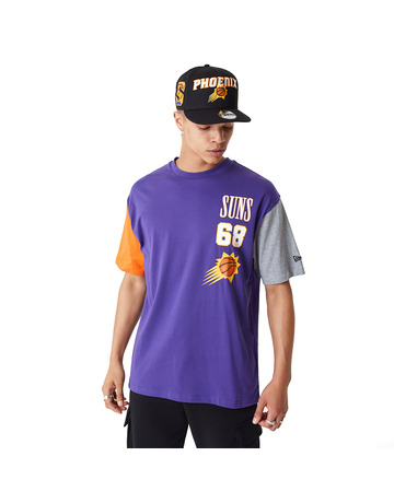New era NBA Oversized Bp Neon Brooklyn Nets Short Sleeve T-Shirt Black
