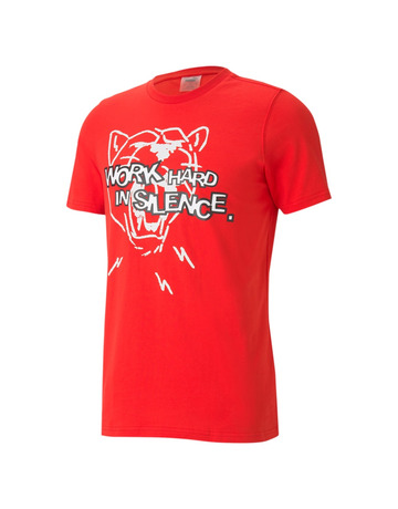 Puma Basketball Franchise Graphic Tee "Risk Red"