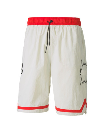 Puma Basketball Franchise Woven Short "Vaporus Gray"