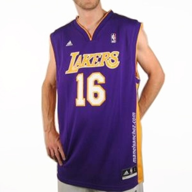 Pau gasol lakers camiseta outlet