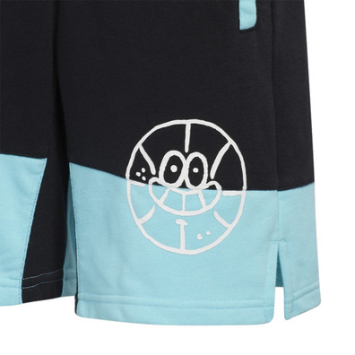 Adidas Basketblall Young Lil Stripe Short "Black"